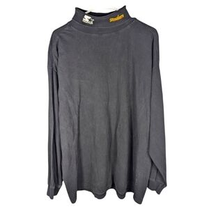 Vintage NFL Pro line Starter Pittsburgh Steelers mock neck men's Tshirt XL